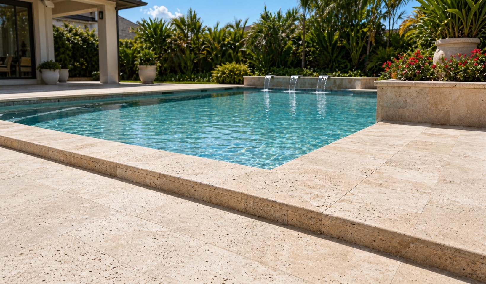 Travertine Pool Decking and Copings Pros and Cons (2026): What to Expect Before You Choose